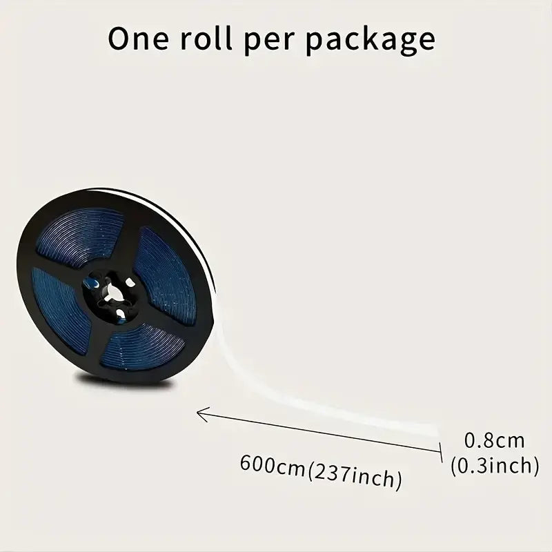 6M Peel-and-Stick Caulk Strip | Waterproof Sealing Tape for Clean Kitchen & Bathroom Edges