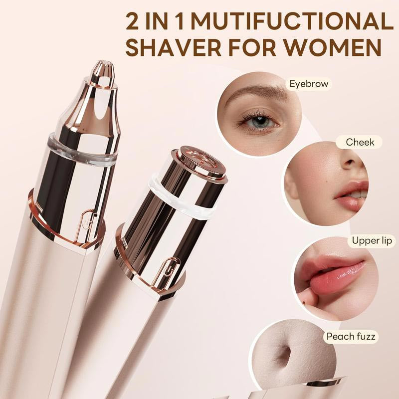 💗2-in-1 Facial Hair Remover & Eyebrow Trimmer
