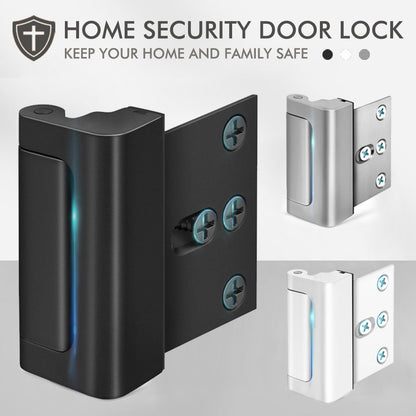 800 LBS Heavy Duty Home Security Door Lock | Anti-Break Inward Opening Door Lock with Reinforced Lock Cylinder