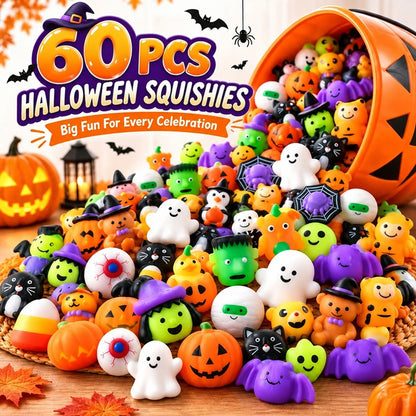 Halloween Mochi Squishy Toys – Party Favors & Goodie Bag Fillers