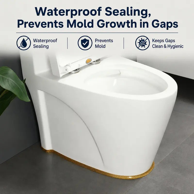 6M Peel-and-Stick Caulk Strip | Waterproof Sealing Tape for Clean Kitchen & Bathroom Edges