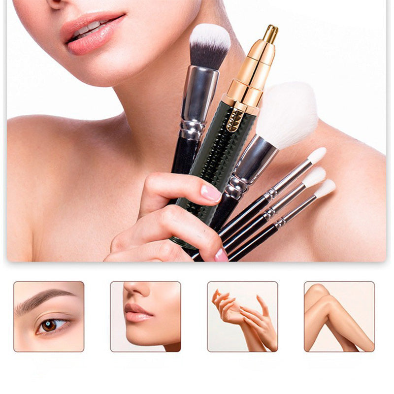 3-in-1 Electric Trimmer – Portable Multi-Head Grooming Tool
