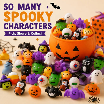 Halloween Mochi Squishy Toys – Party Favors & Goodie Bag Fillers