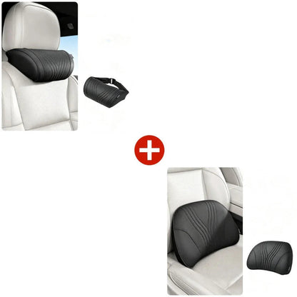 Memory Foam Car Neck Support Pillow – Ergonomic Headrest Cushion