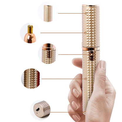 3-in-1 Electric Trimmer – Portable Multi-Head Grooming Tool