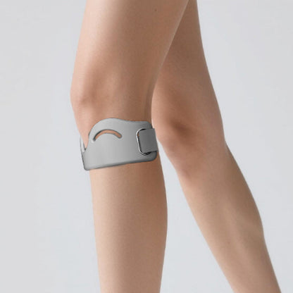 Patella Brace – Silicone, Shock-Absorbing, Breathable, Dual-Buckle 🏃
