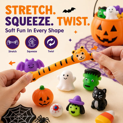 Halloween Mochi Squishy Toys – Party Favors & Goodie Bag Fillers