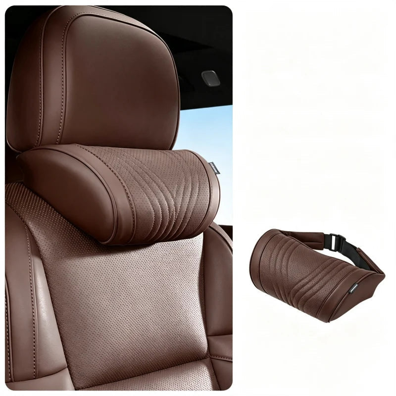 Memory Foam Car Neck Support Pillow – Ergonomic Headrest Cushion
