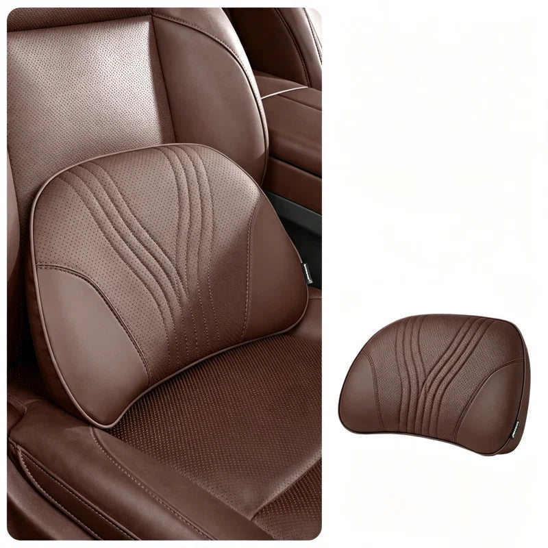 Memory Foam Car Neck Support Pillow – Ergonomic Headrest Cushion