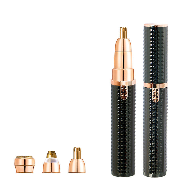 3-in-1 Electric Trimmer – Portable Multi-Head Grooming Tool