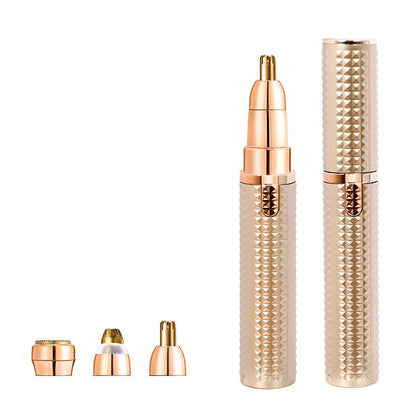 3-in-1 Electric Trimmer – Portable Multi-Head Grooming Tool
