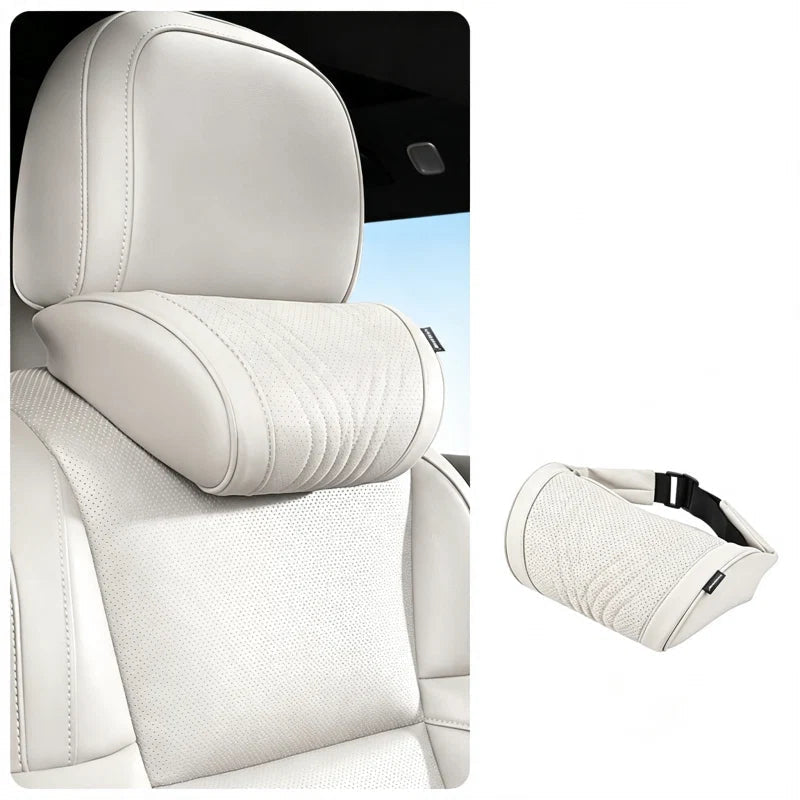 Memory Foam Car Neck Support Pillow – Ergonomic Headrest Cushion