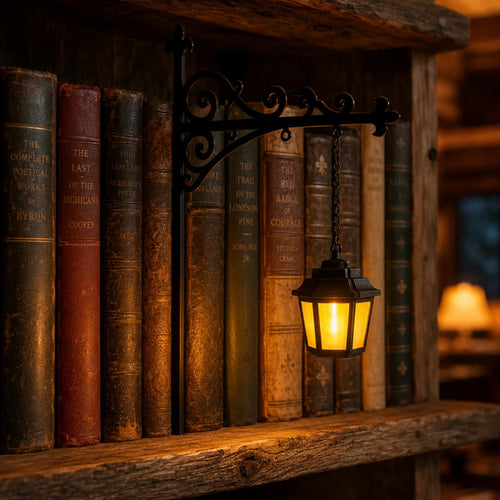 Ghost Library Lantern – Cozy LED Reading Lamp