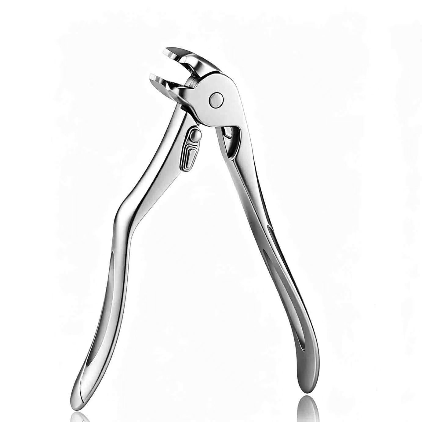 Heavy-Duty Clippers for Thick Toenails, Ergonomic Stainless Steel Nail Care Set with a Curved Head and Long Handle for Adults, Nails Set, Multi‑Pack Value