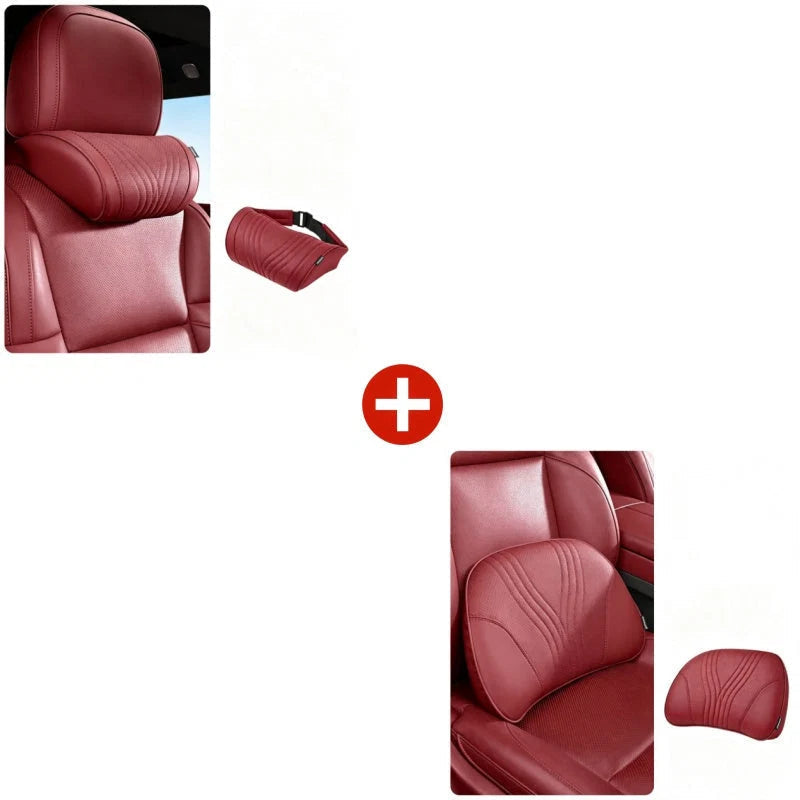 Memory Foam Car Neck Support Pillow – Ergonomic Headrest Cushion