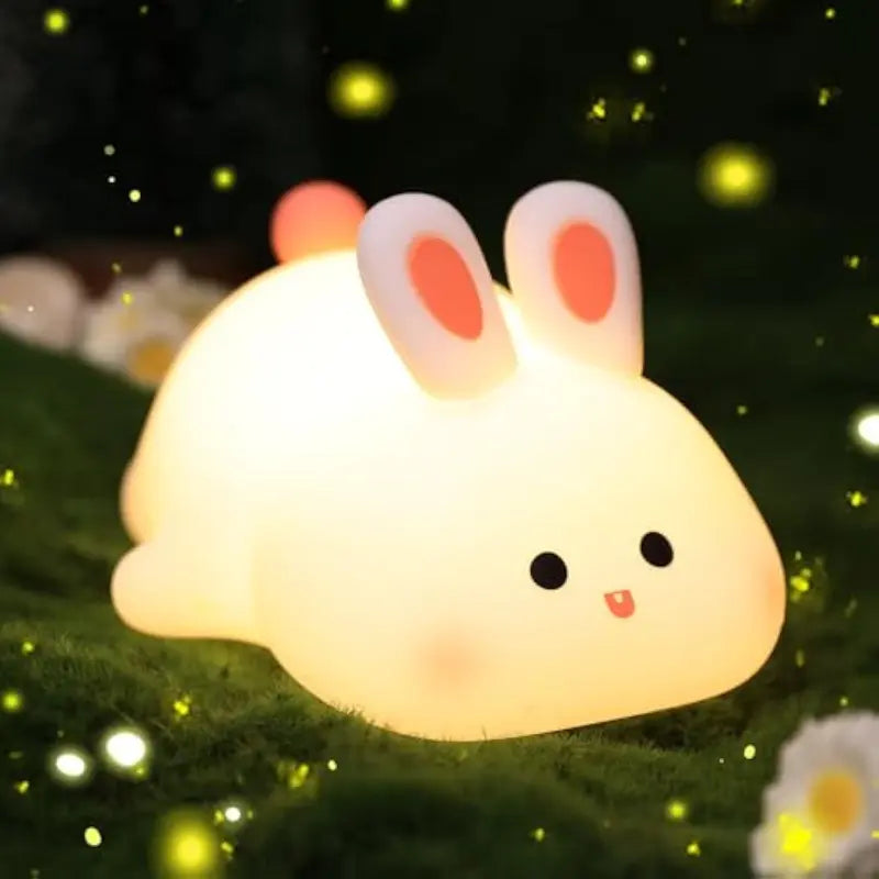 Capybara Night Light – Cute USB Rechargeable Lamp