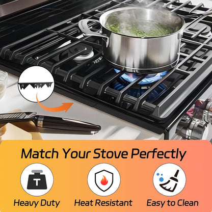 Stainless Steel Stove Gap Covers – Adjustable 2-Pack