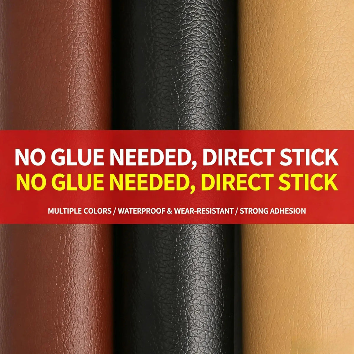 Self-Adhesive Leather Repair Patch – Quick Fix for Sofas, Car Seats & Furniture