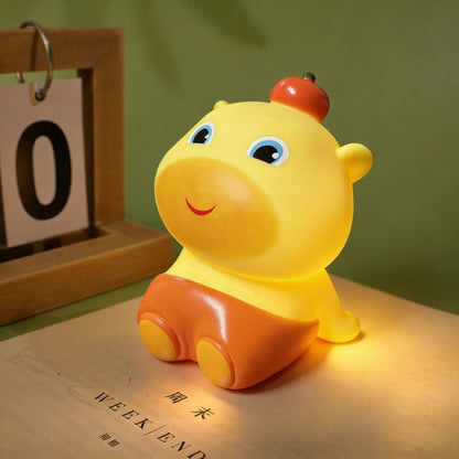 Capybara Night Light – Cute USB Rechargeable Lamp