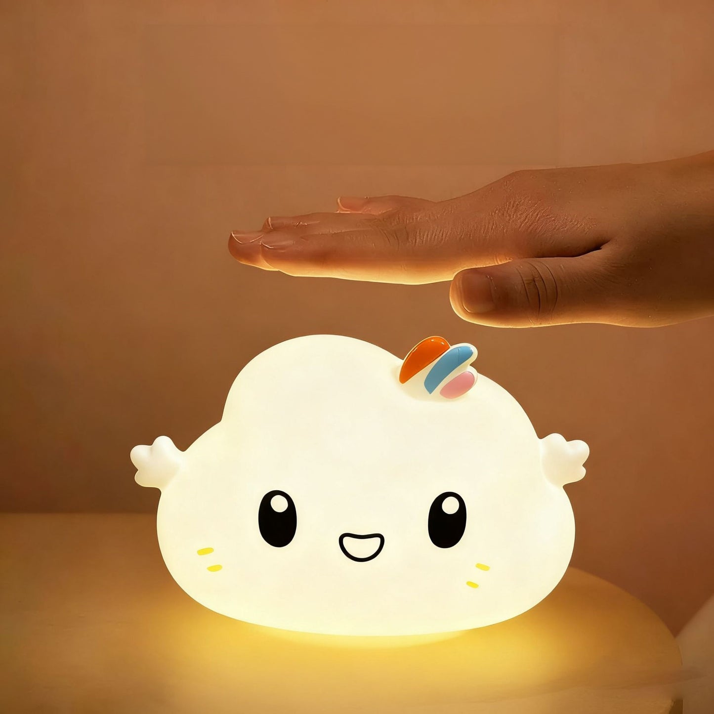 Capybara Night Light – Cute USB Rechargeable Lamp