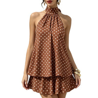Brown Polka Dot