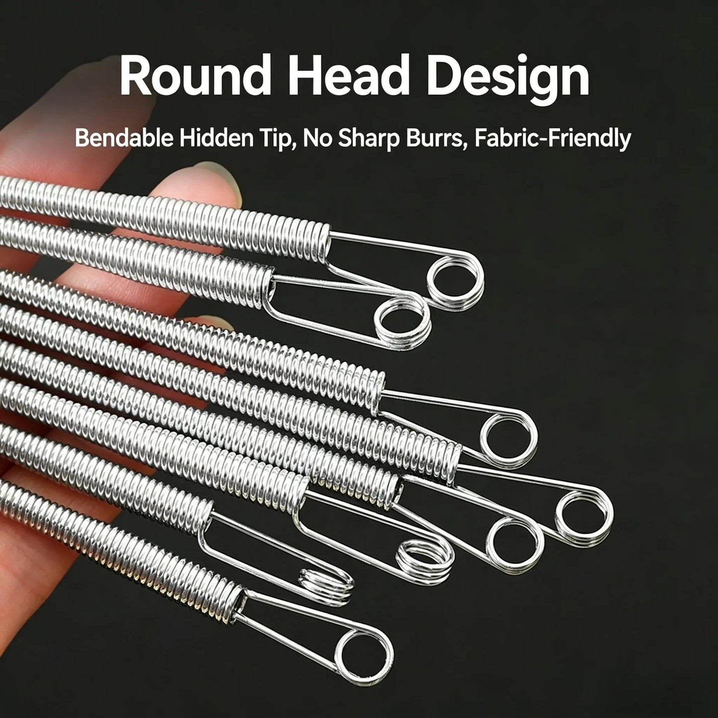 💫 Multi-Function Foldable Spring Drawstring Threader Tool – Easy to Use, Portable & for Cords, Wires & Laces ⚡