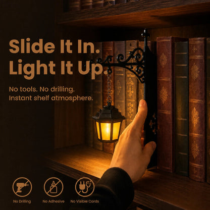 Ghost Library Lantern – Cozy LED Reading Lamp